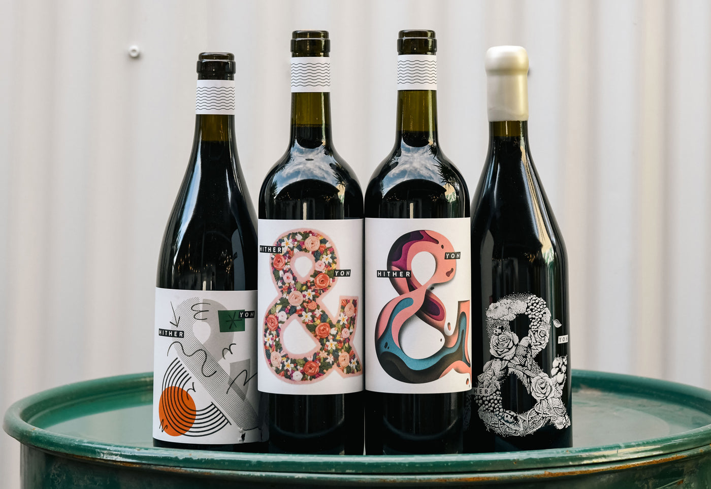 Grenache Color Labels Vail Grenache & Hither & Yon